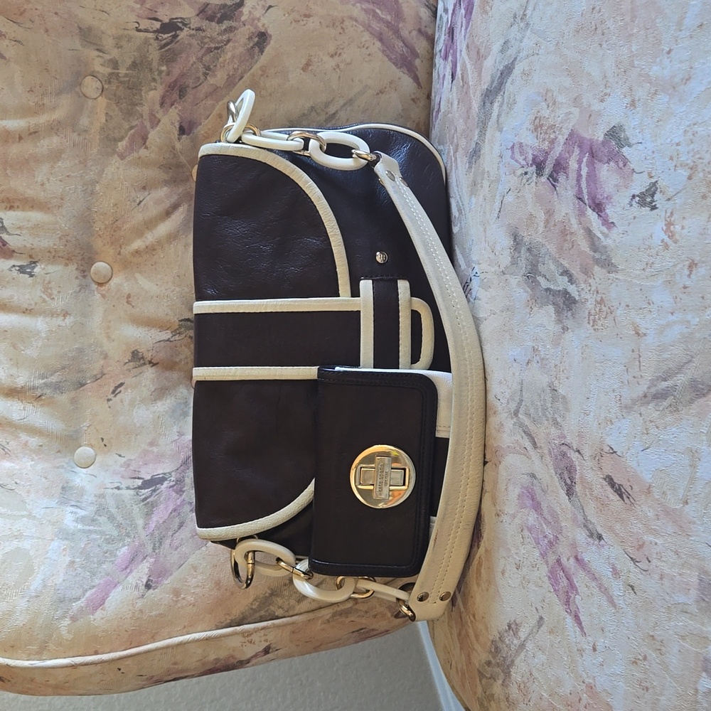 Vintage Chocolate Brown Kate Spade Bag and Wallet